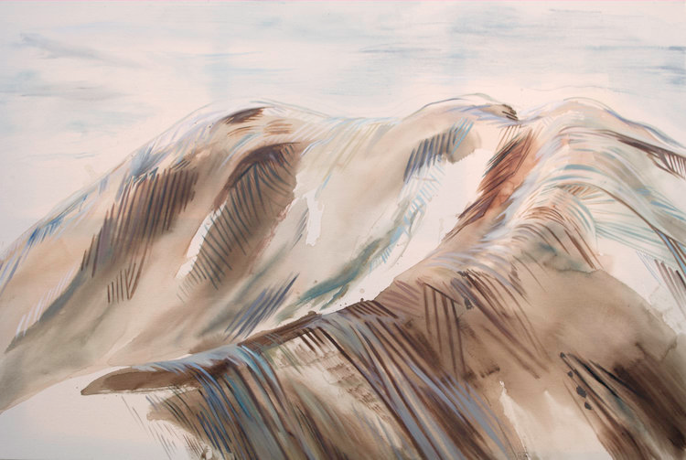 The Bowl 

Oil and Acrylic on Canvas, 48” x 70”, 2017 
 Sold