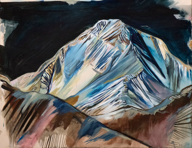 Daly 

Oil and Acrylic on Canvas, 48” x 60”, 2017 
 Sold