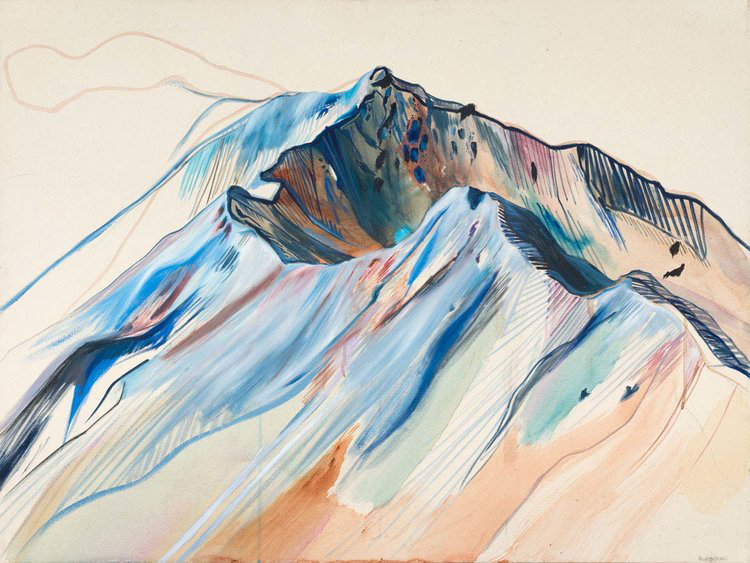 The Ridge 

Oil and Acrylic on Canvas, 36x48”, 2017
 
Sold