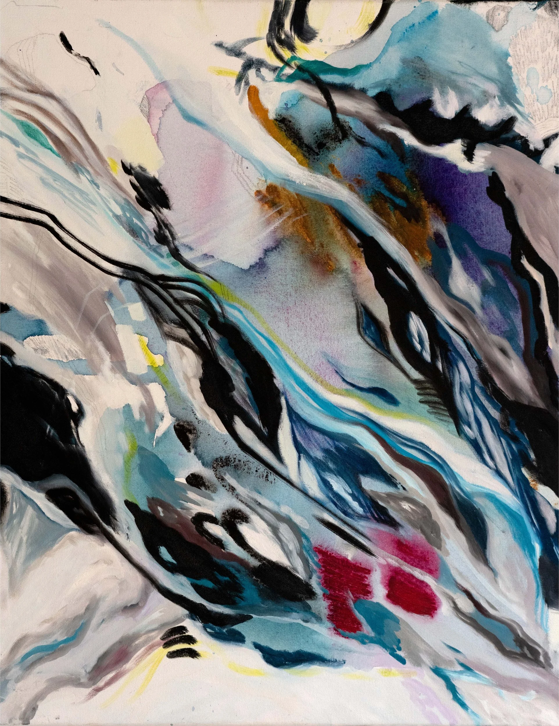 Blue Geode 

Oil on Canvas, 24x30”, 2018
 
Sold