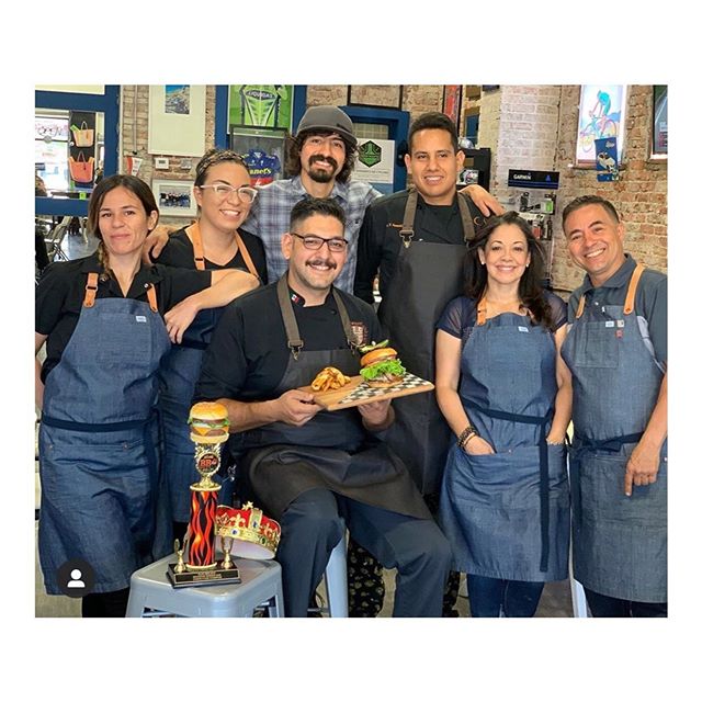 Wonderful staff photo by the folks @podiumfinishcafe in El Paso! Thank you for the shout out!! #soldout #mens #womens #industry #service #bestseller #9oz #chambray #selvedge