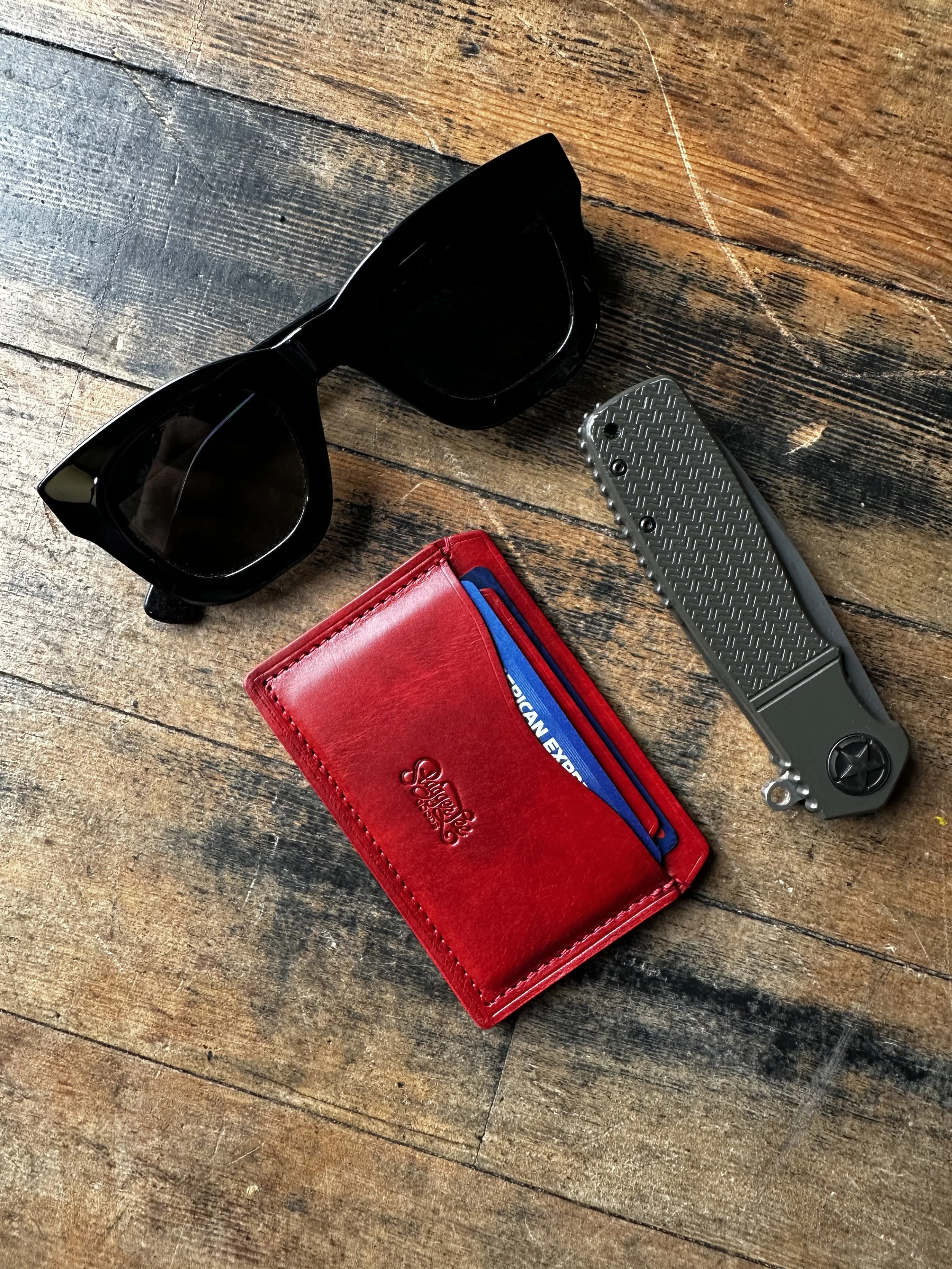 Evans Wallet Red