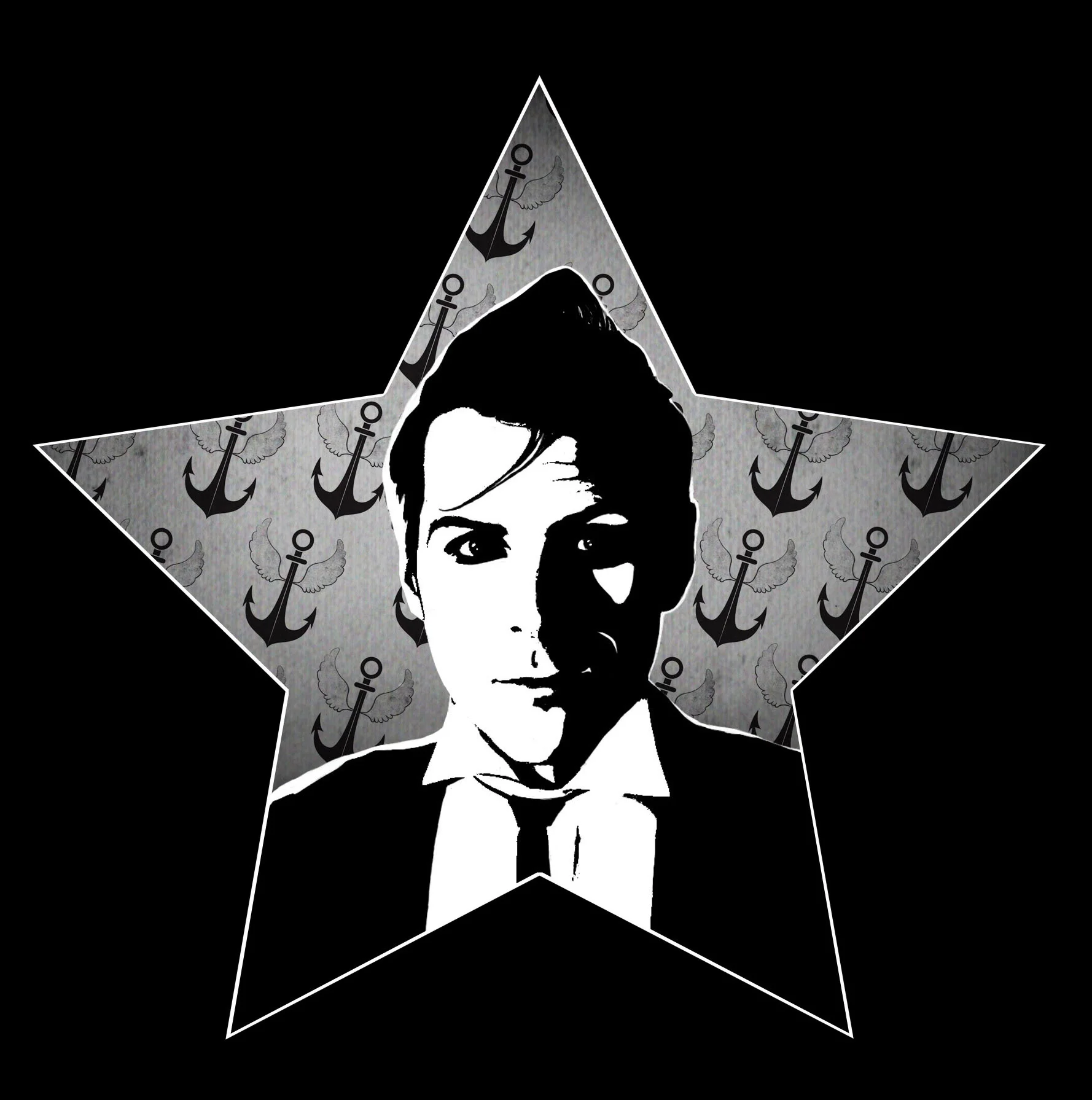 The Birdmann - Flying Anchor Star by Rena Littleson.jpg
