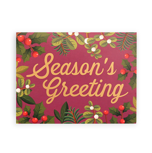 Simply Gifted: Holiday Boxed Set card roundup featuring this card by Clap Clap Design.
