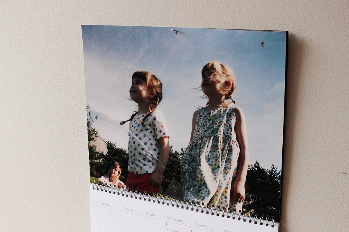 Simply Gifted: Great holiday gift for a friend or family member. Take photos and make a photo calendar! Easy photo idea that can double as wall art.