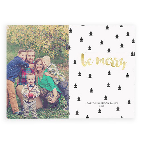 Simply Gifted: Custom photo card by Dean Works.