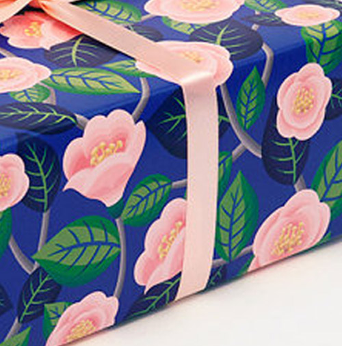 Simply Gifted: Wrapping paper from Clap Clap Design.