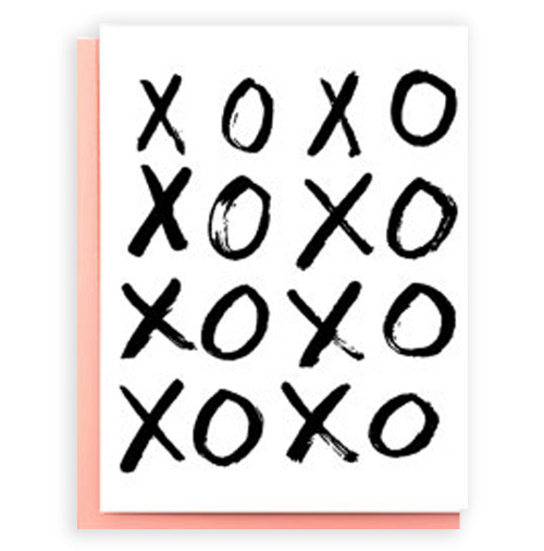 Valentine's Day card by Teeny Weenie Paper.