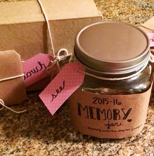 Bethany's take on the jar gift. Photo by her. 