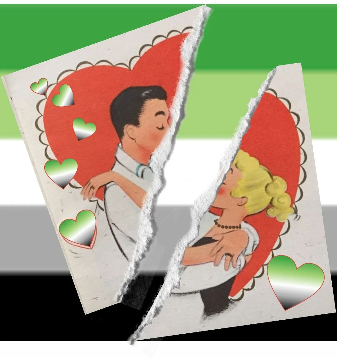 Aro? An identity for Valentine’s day and every day, because love is…a whole lot more than romance.