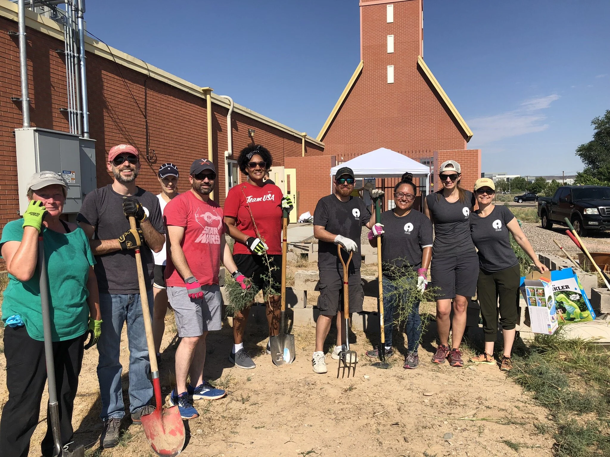 Hunger Relief Urban Garden at Rio Grande Food Project