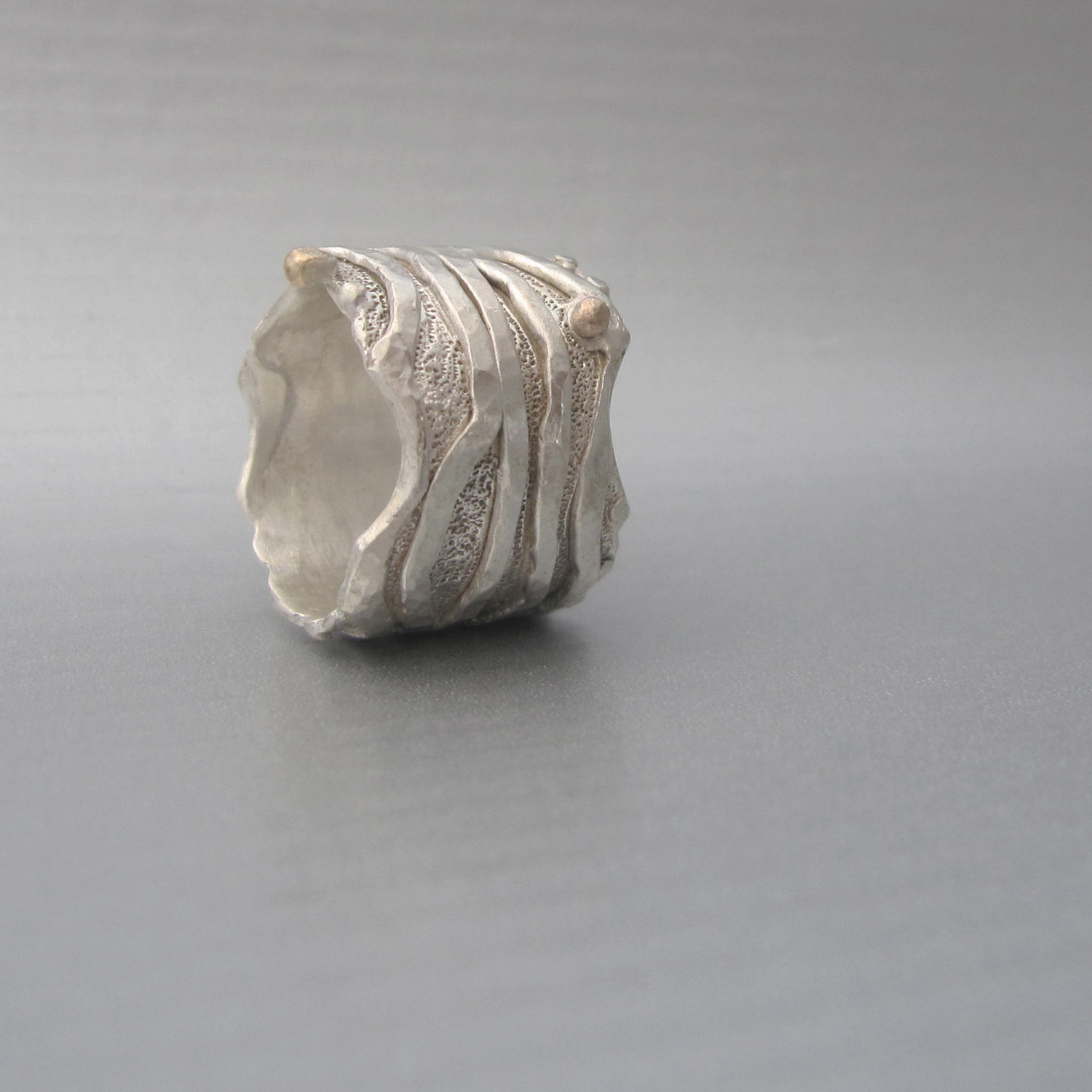 tufo ring: one-of-a-kind, elegant and timeless