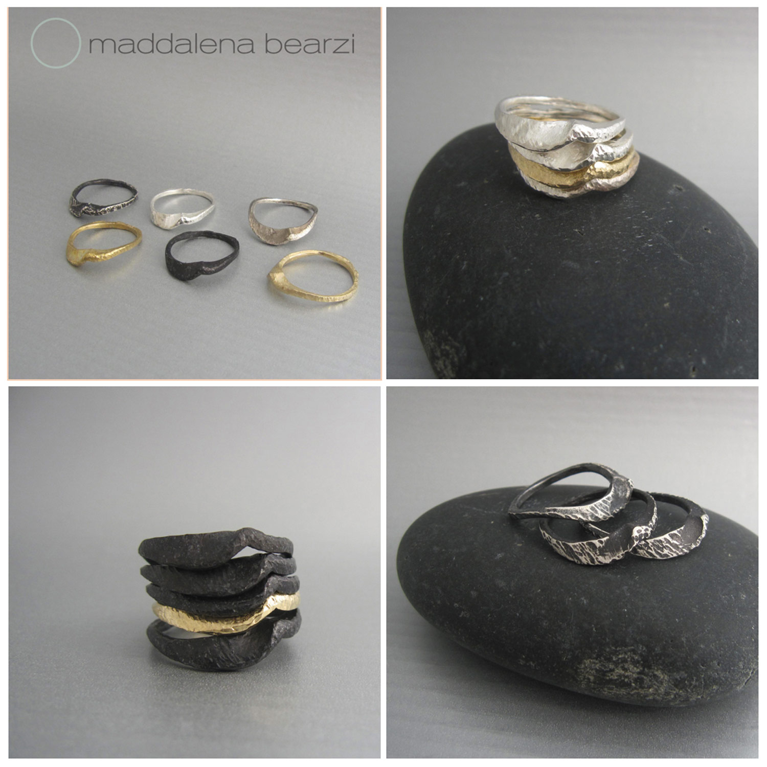 different versions of the ONDA rings