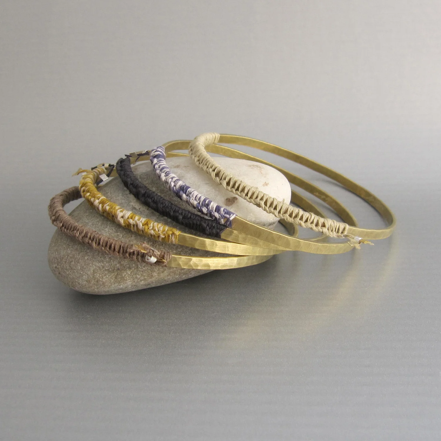 luna d'oro bangle bracelet