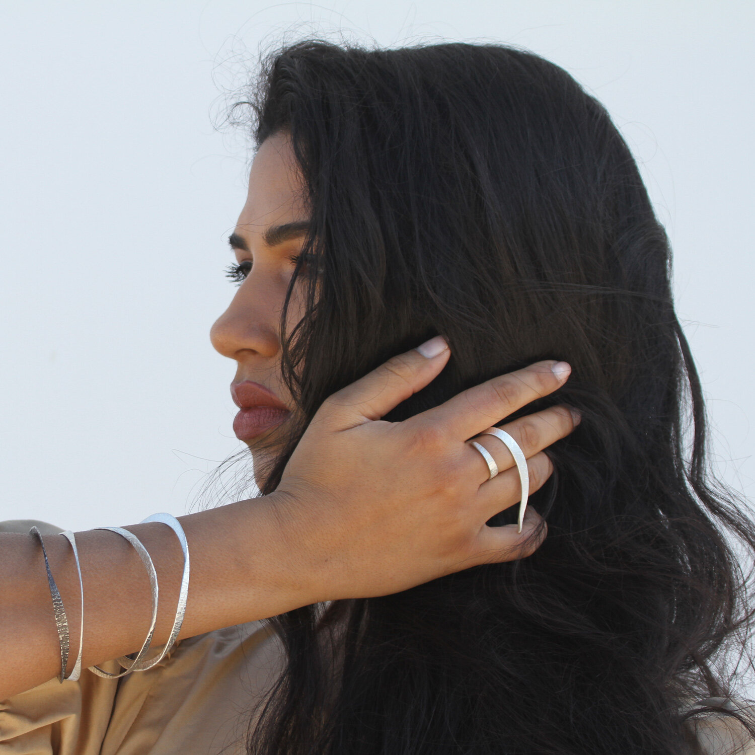 marea alta bracelets + marea lunga ring