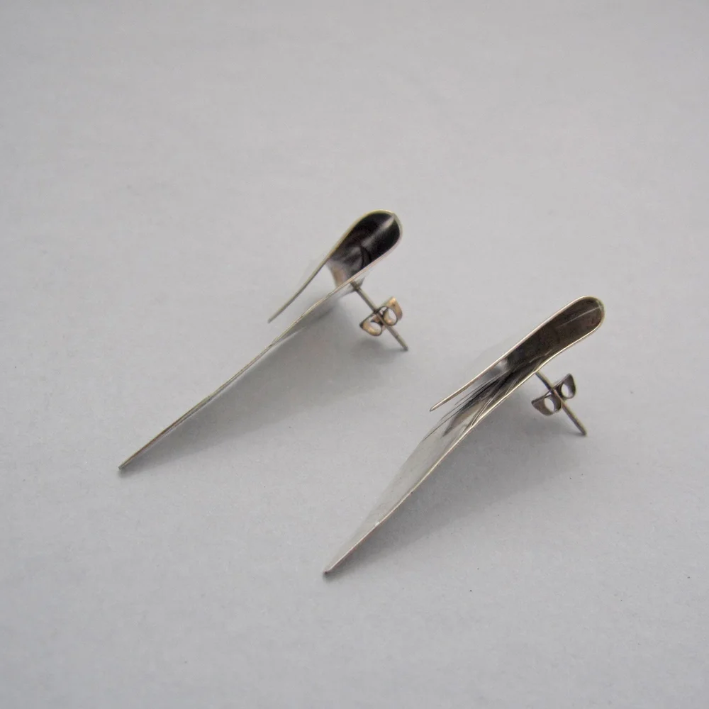frank ramone modernist earrings — Maddalena Bearzi one of a
