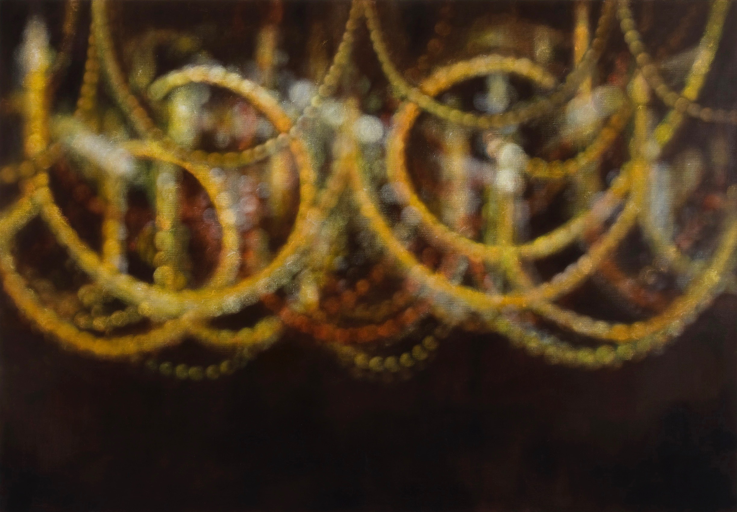  Lustre d'oscillation, 2008, oil on linen, 138x200cm 