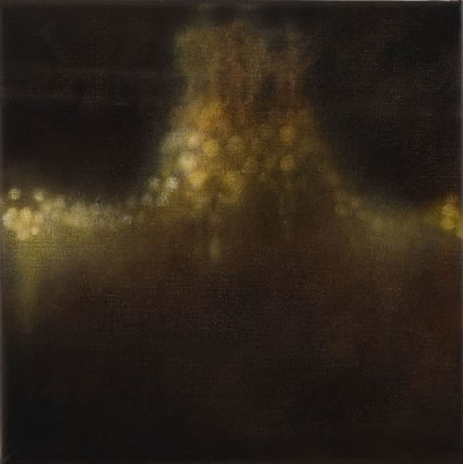  La Lumiere Artificielle - le lustre, 2006-2007, oil on linen, 31x31cm 