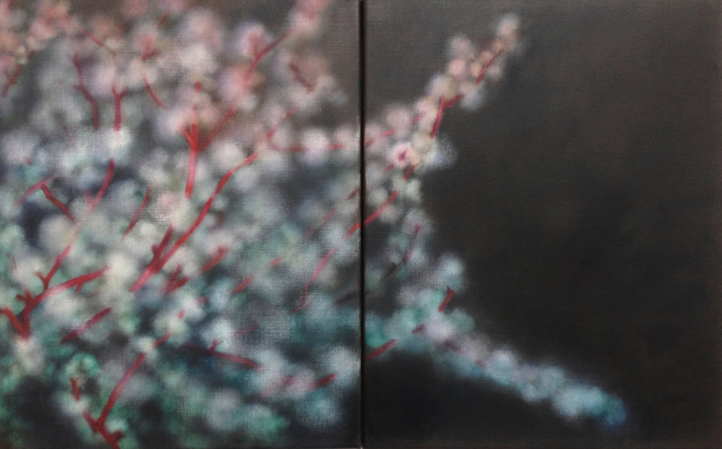 Undergrowth, 2006, 51 x 82cm, oil on canvas