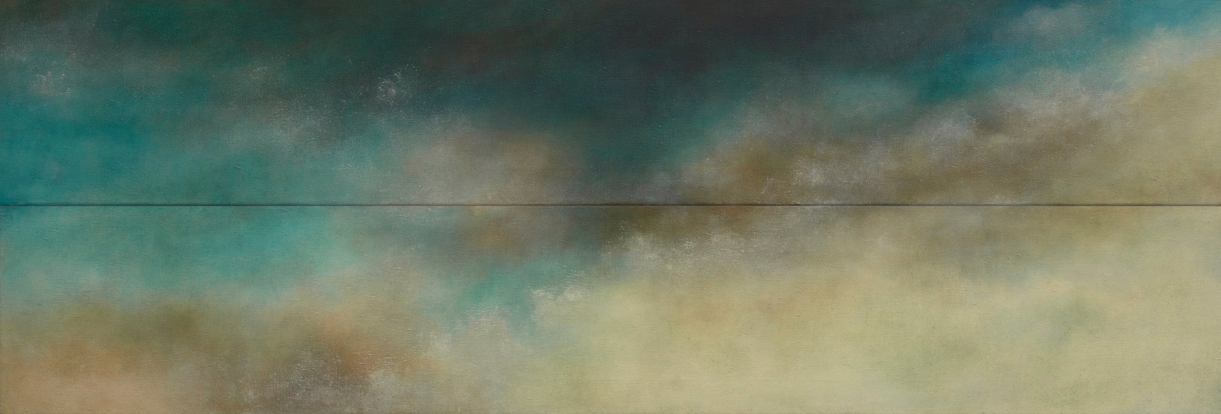 Jennifer Keeler-Milne Morning Cloud 2001 oil on linen canvas 62x203cm.jpeg