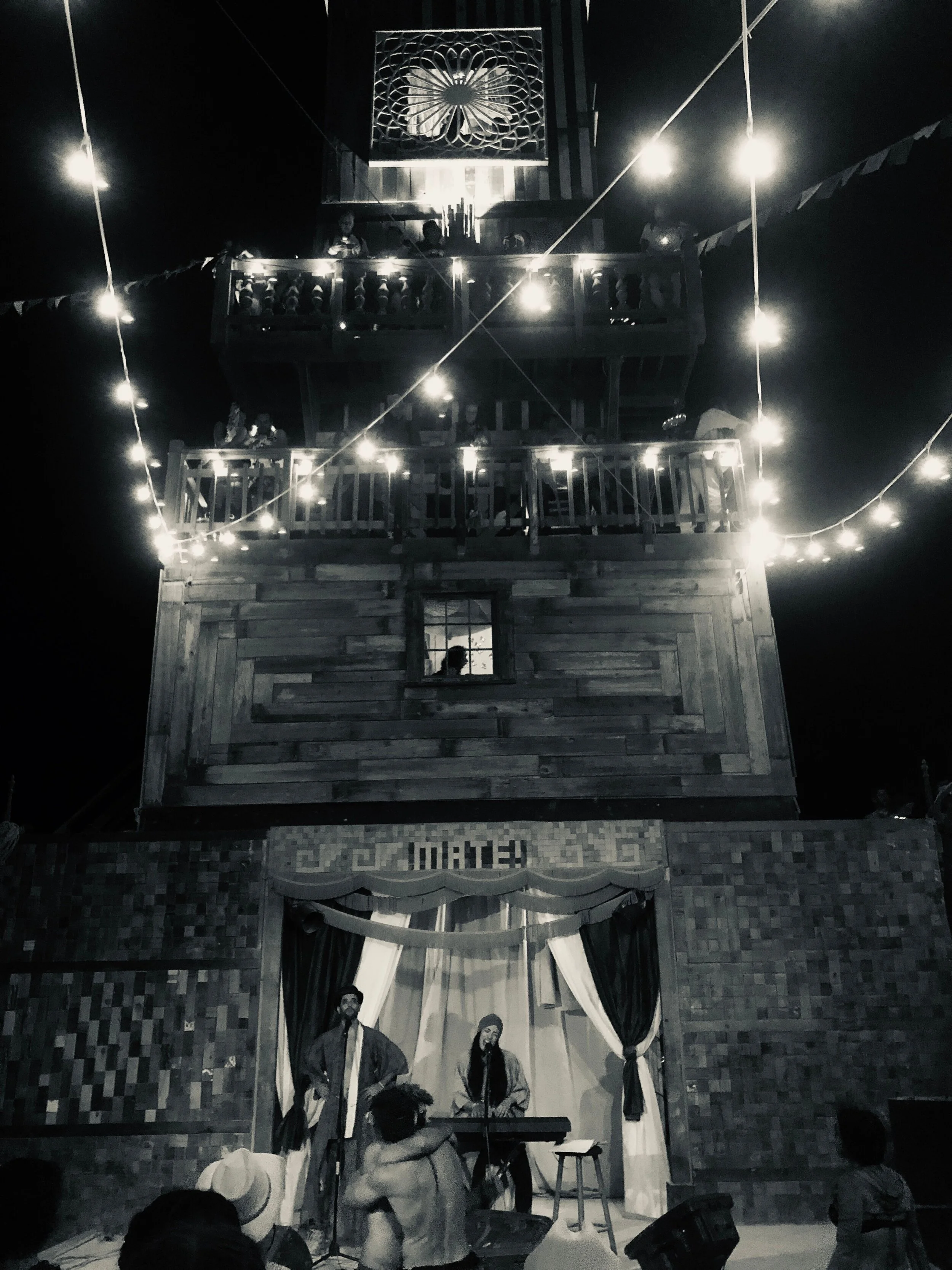 Performing at Burning Man 2019