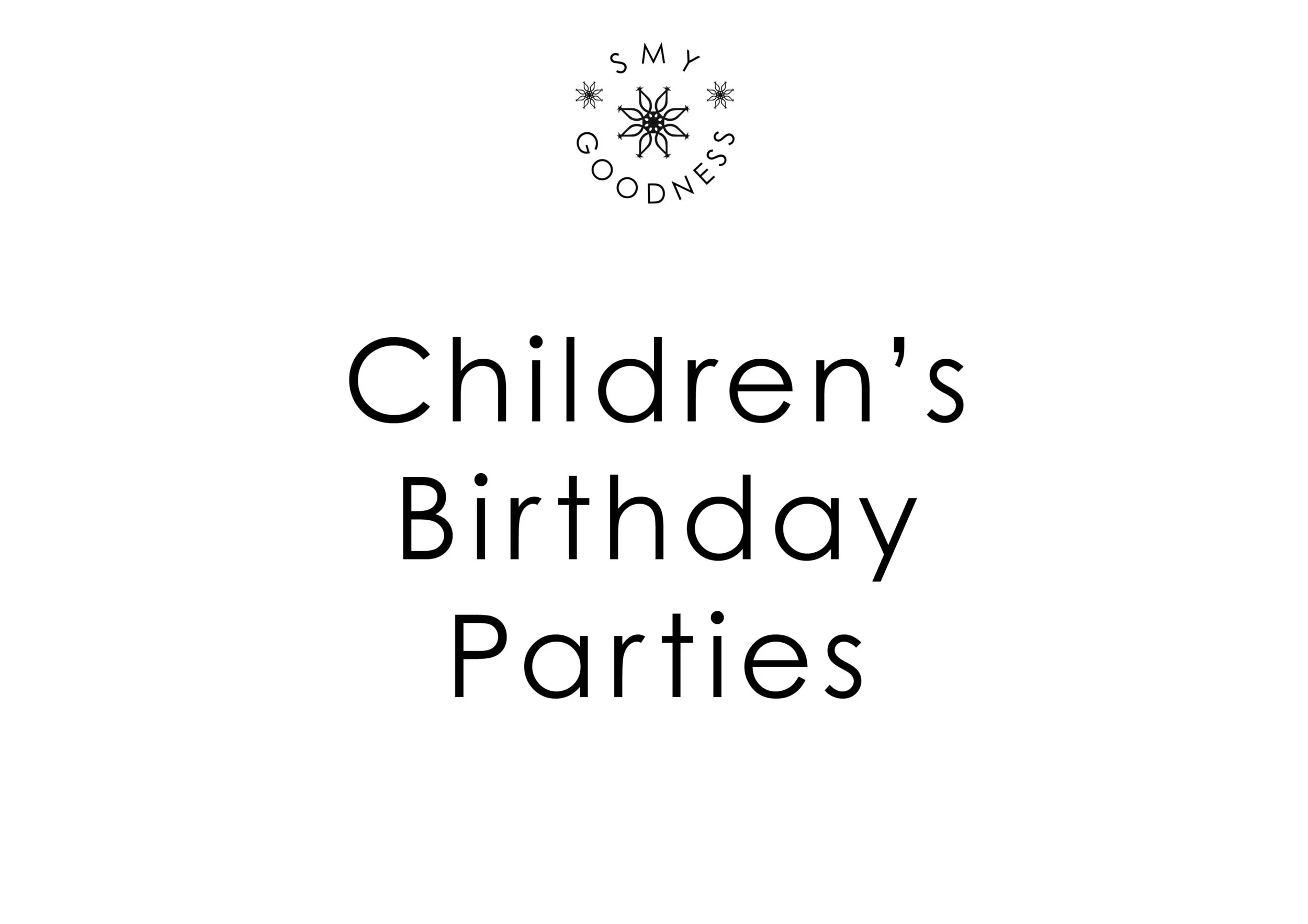Children's Birthday Party