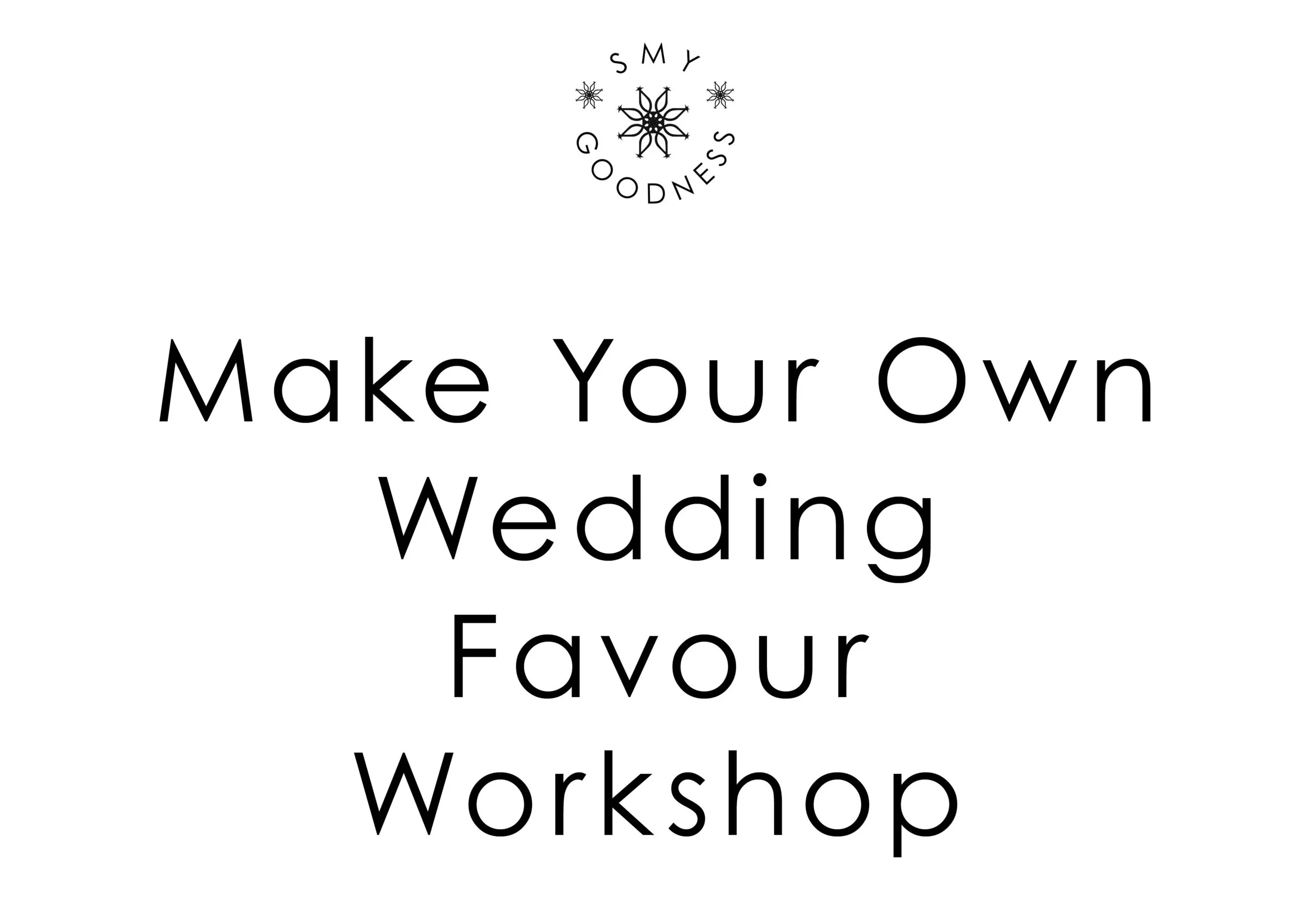 Wedding Favour Workshops