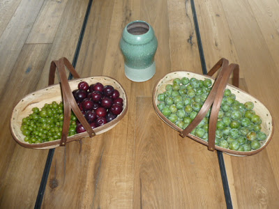 Gooseberries, Plums and Greengages