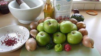 Apple & Pepper Chutney ingredients
