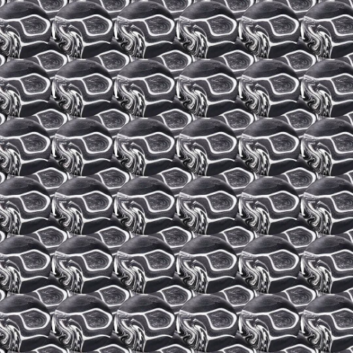 grey cloud print