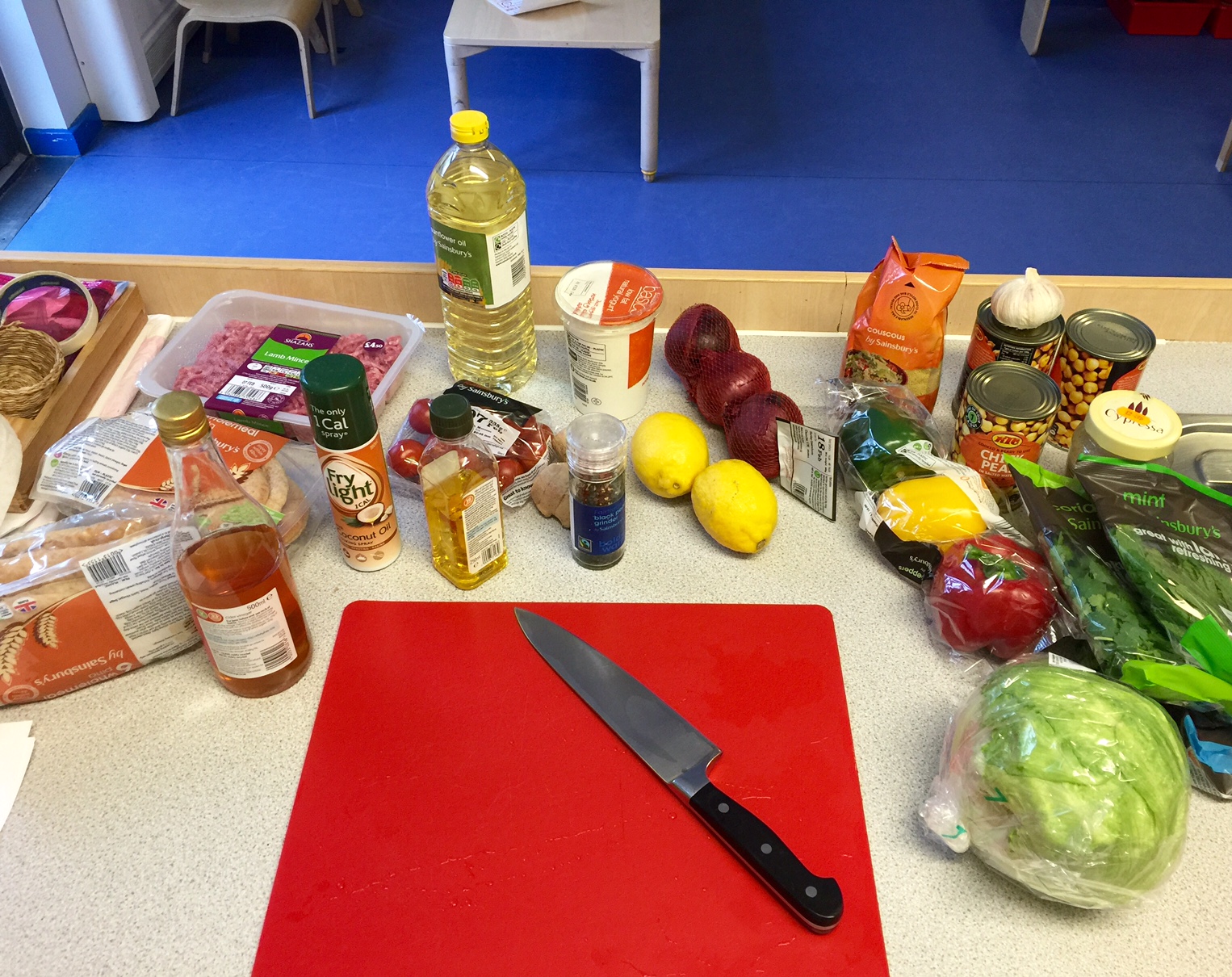 ingredients for the Turkish feast