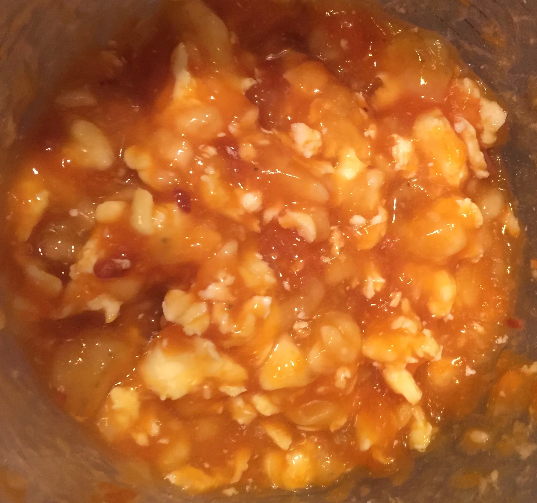 Combined wet ingredients