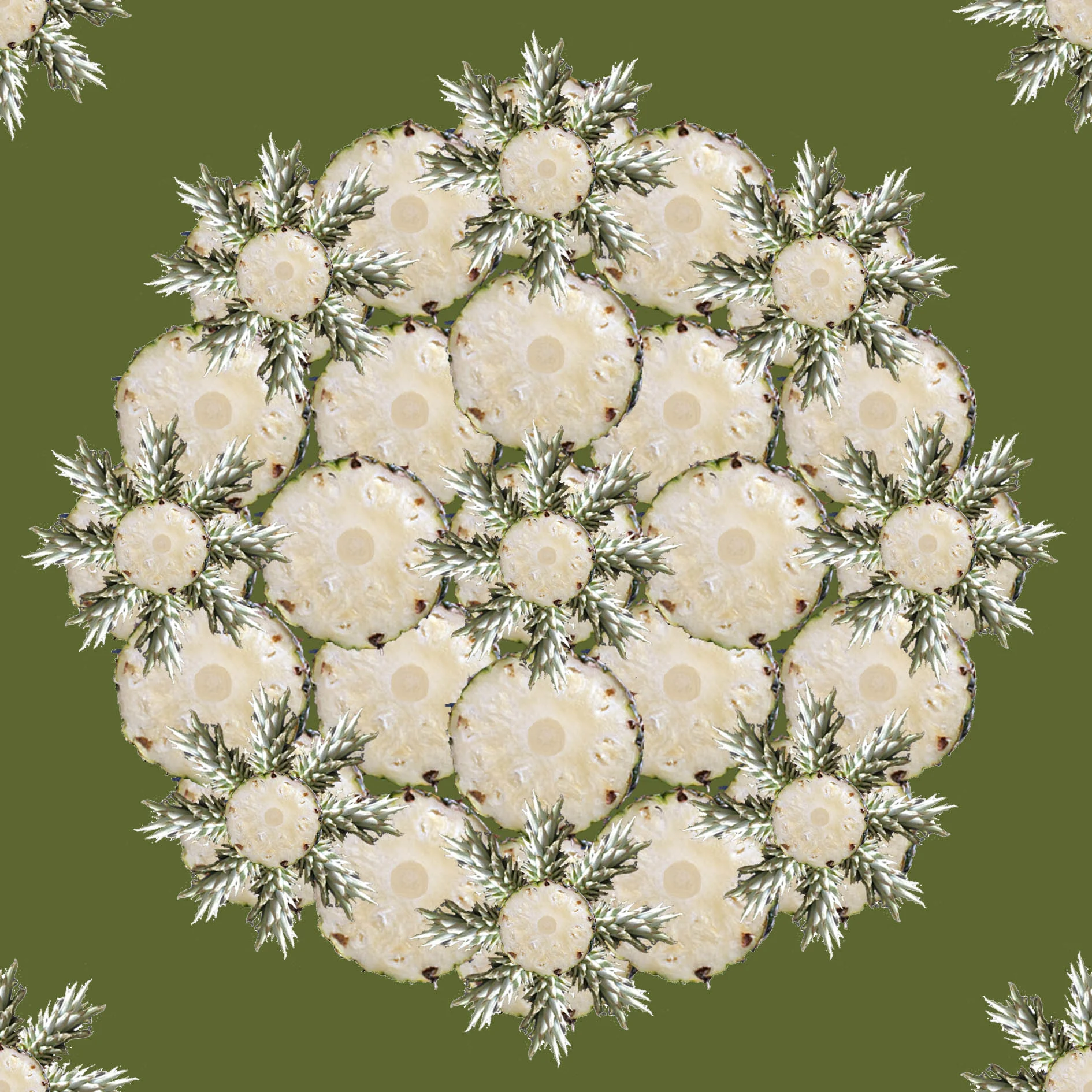 Pineapple Wreath