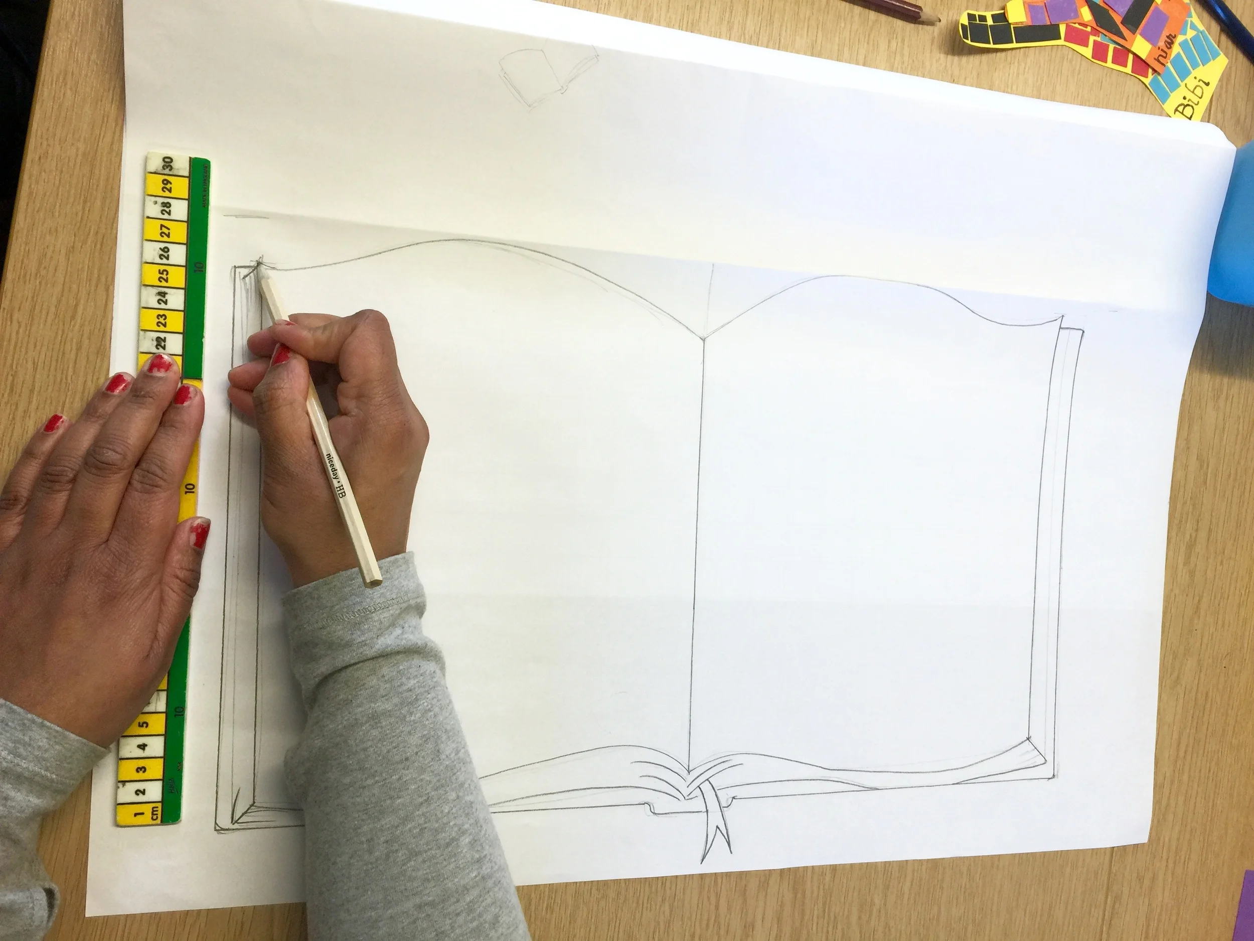 Week 2 - making templates for mosaic pieces