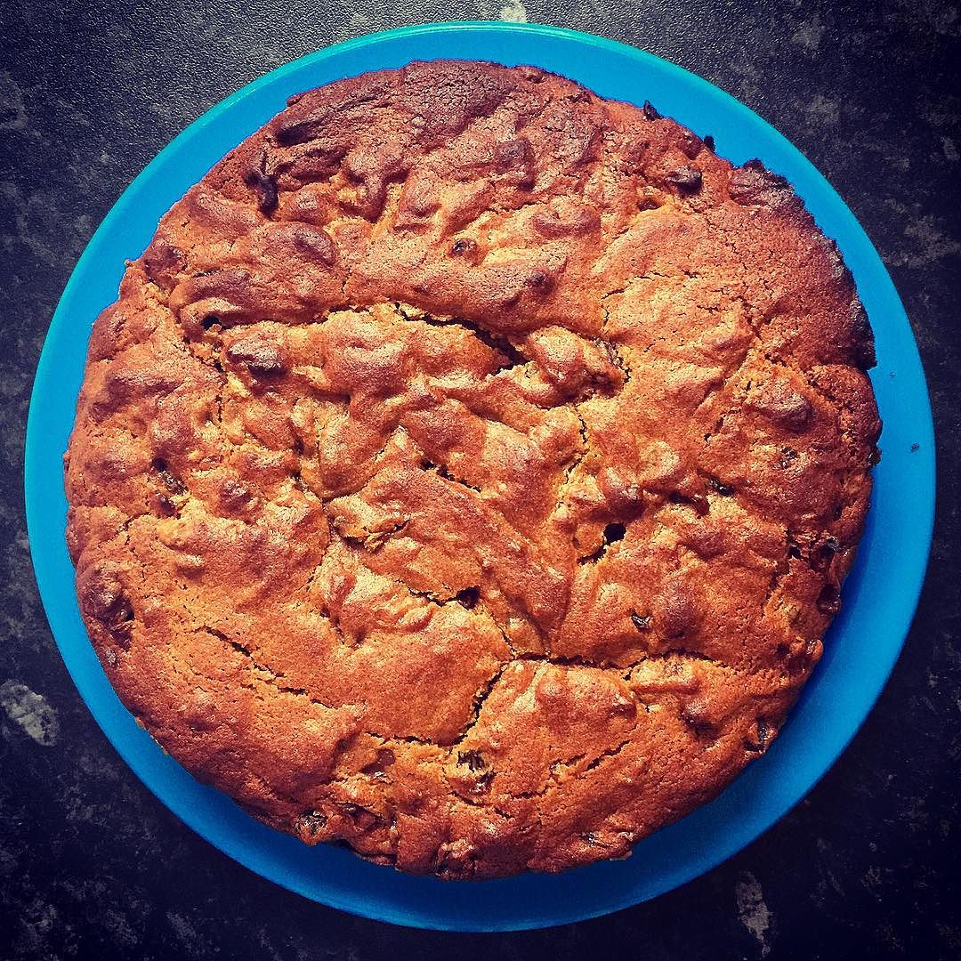 Christmas Cake made with homemade mincemeat