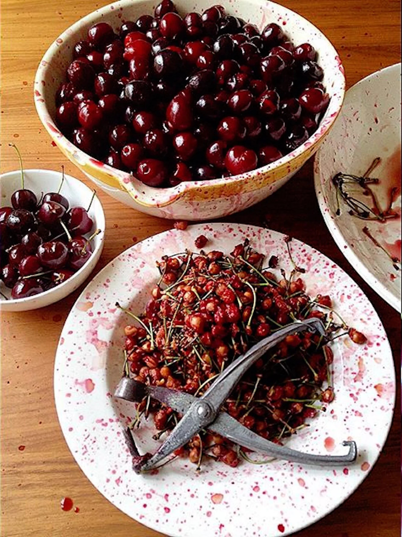 There's been a murder, a cherry murder © Photography by Emmerline Smy