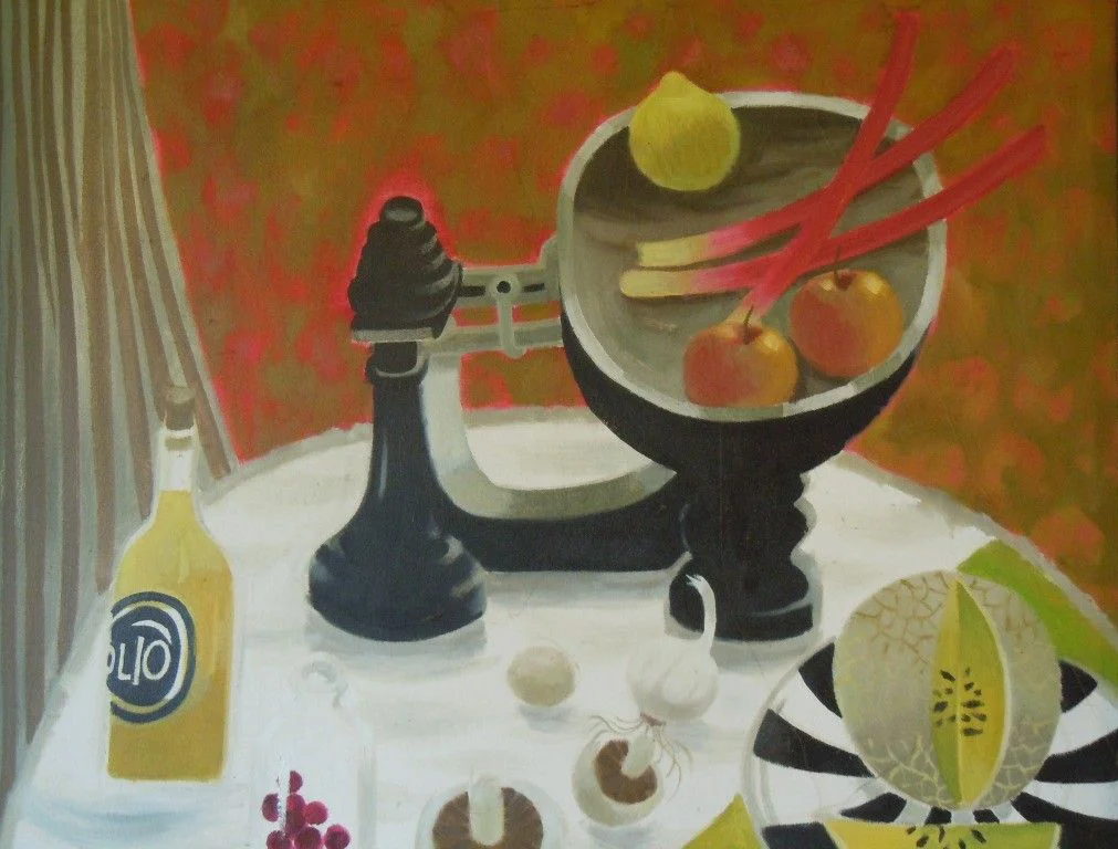 Mary Fedden, Still Life with Rhubarb, 2003