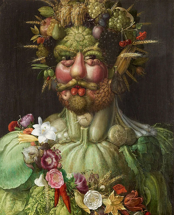 Vertumnus, Guiseppe Arcimboldo, 1590–1591