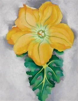 Squash Blossoms II, Georgia O'Keeffe, 1925
