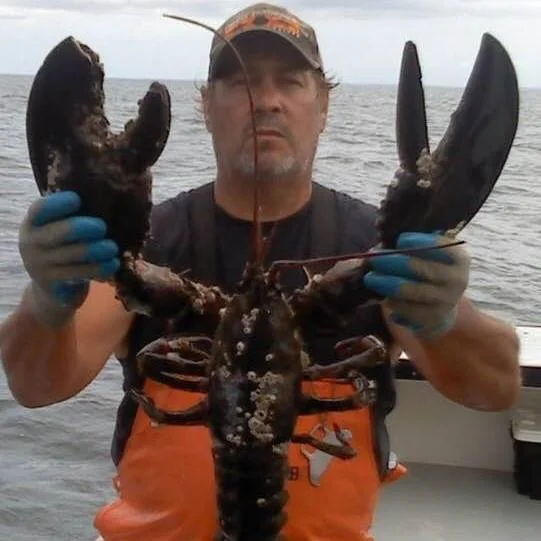 Lobsterman Greg Weeks, photo courtesy of Lisa Weeks …more pics of Greg below