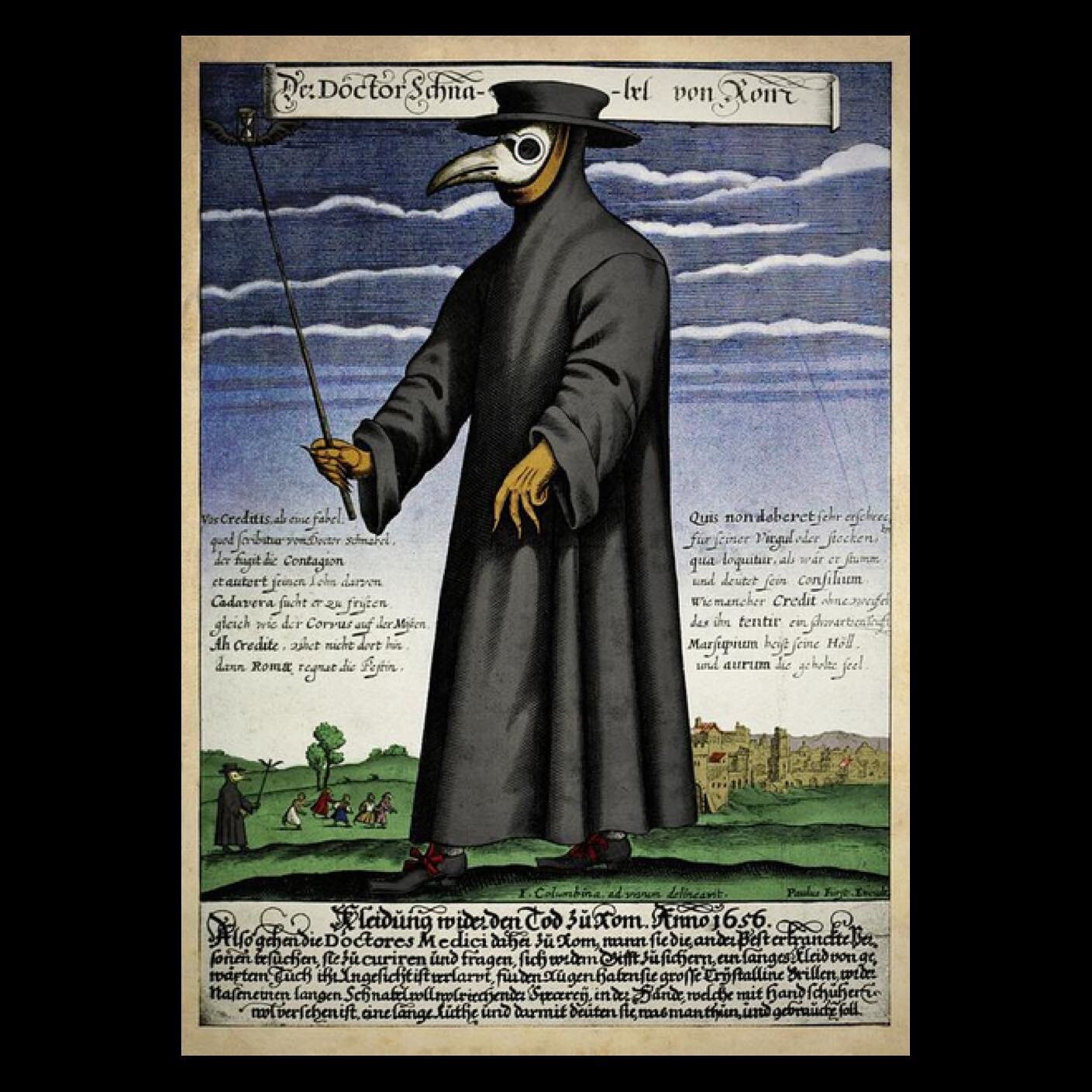From Ep40 - As Art As Vinegar (link in bio/anywhere you find your podcasts) Vinegar has popped up in all sorts of artwork and imagery throughout the ages. During the Black Plague, from 1347 to 1771, doctors rubbed vinegar infused with essential oils 