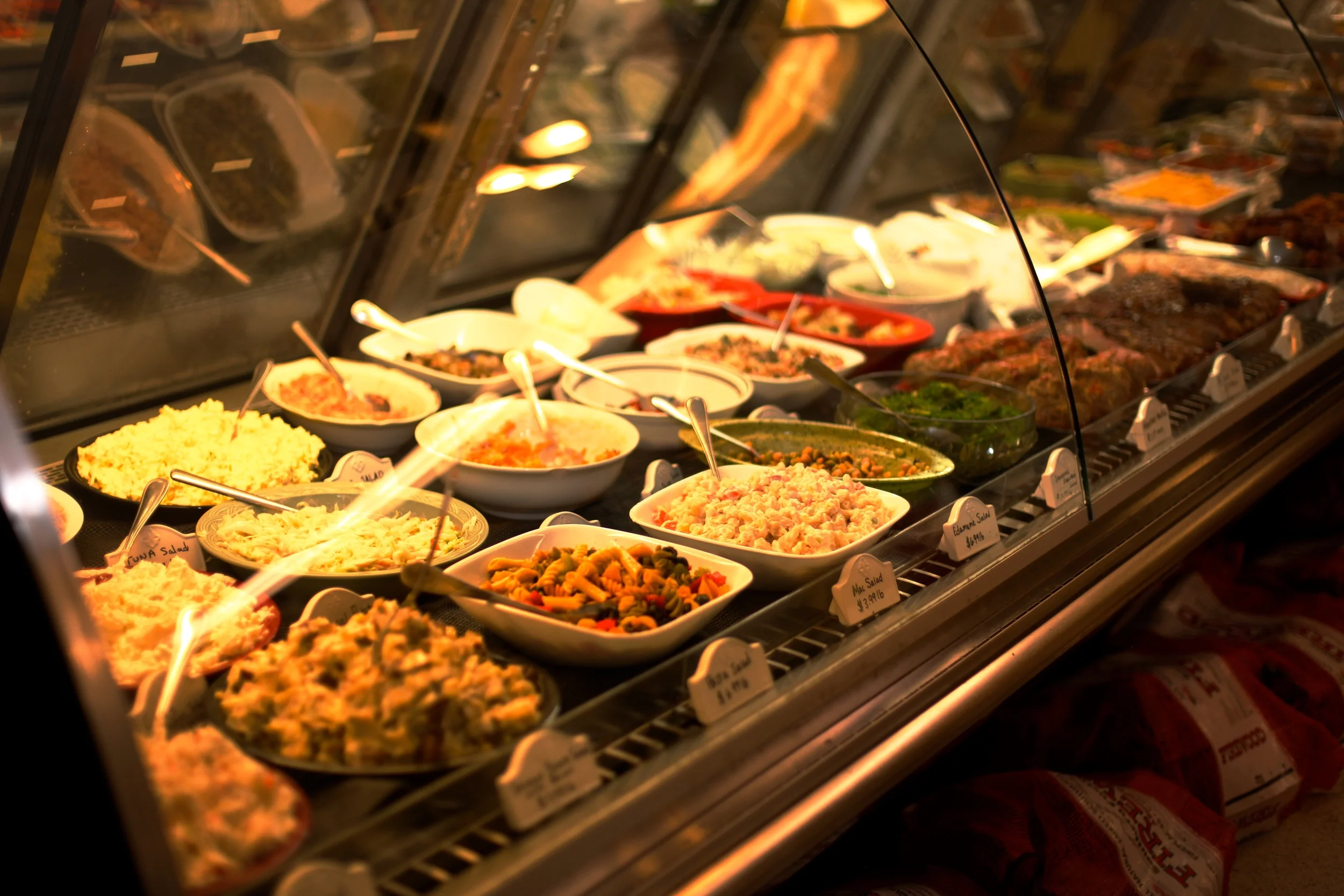 Many Other Hot & Cold side options available at Deli