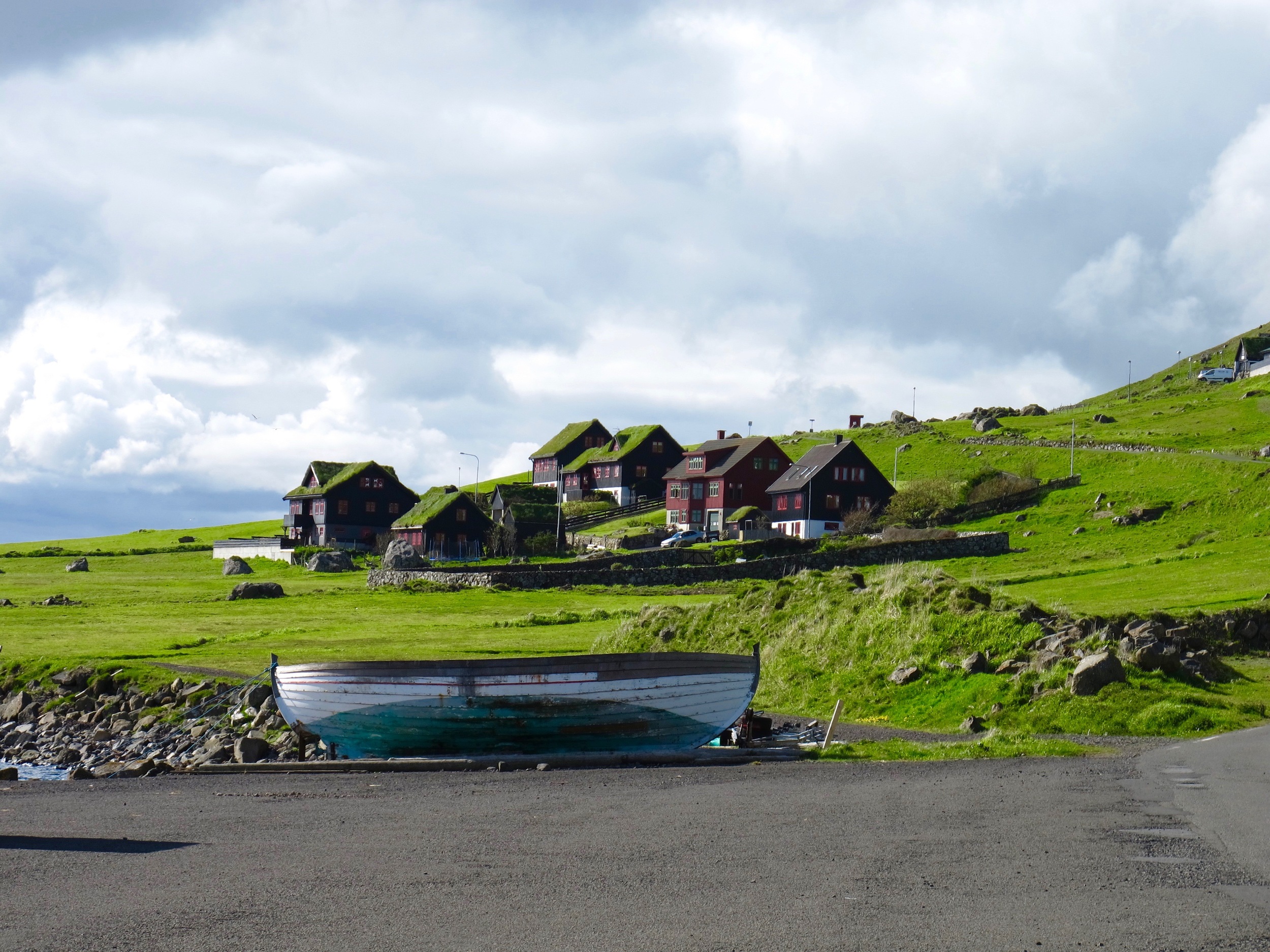 Scenery at Kirkjubøur. Restaurant KOKS will be based in the village