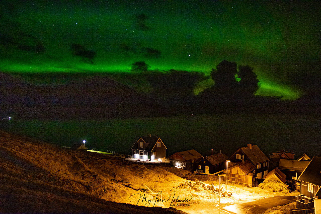 Northern Lights — Anja's blog — My Faroe