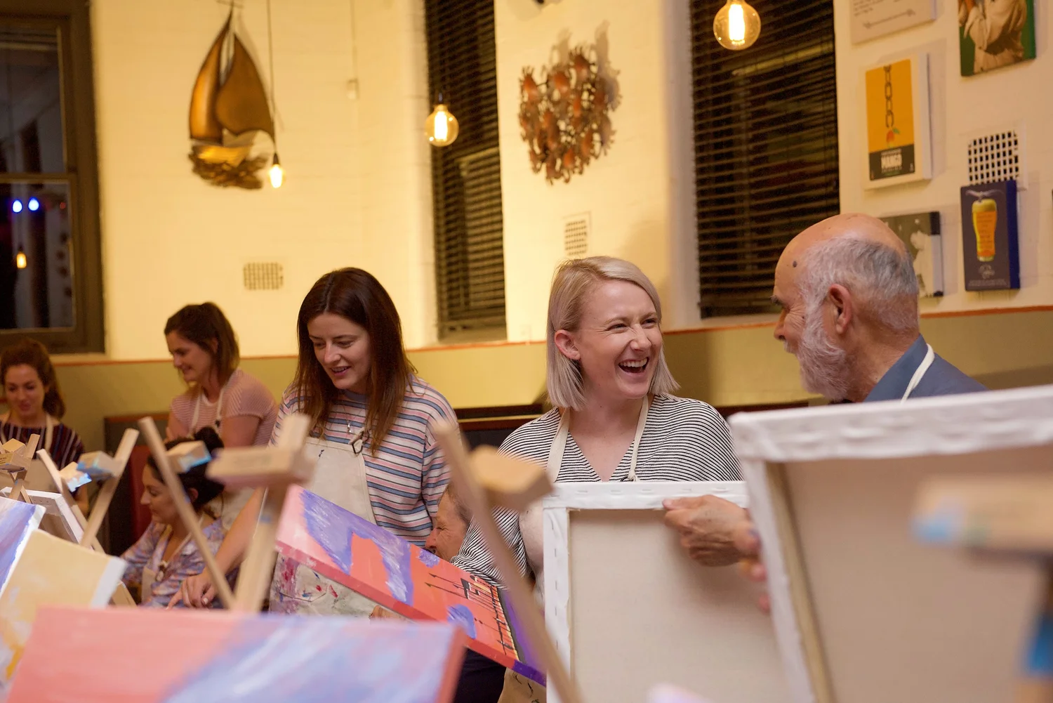 Paint & Sip Classes Perth