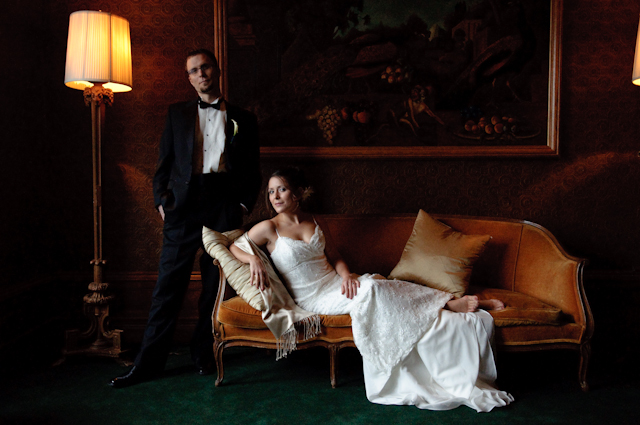 Dana and Georges, rockin' the Vogue look.