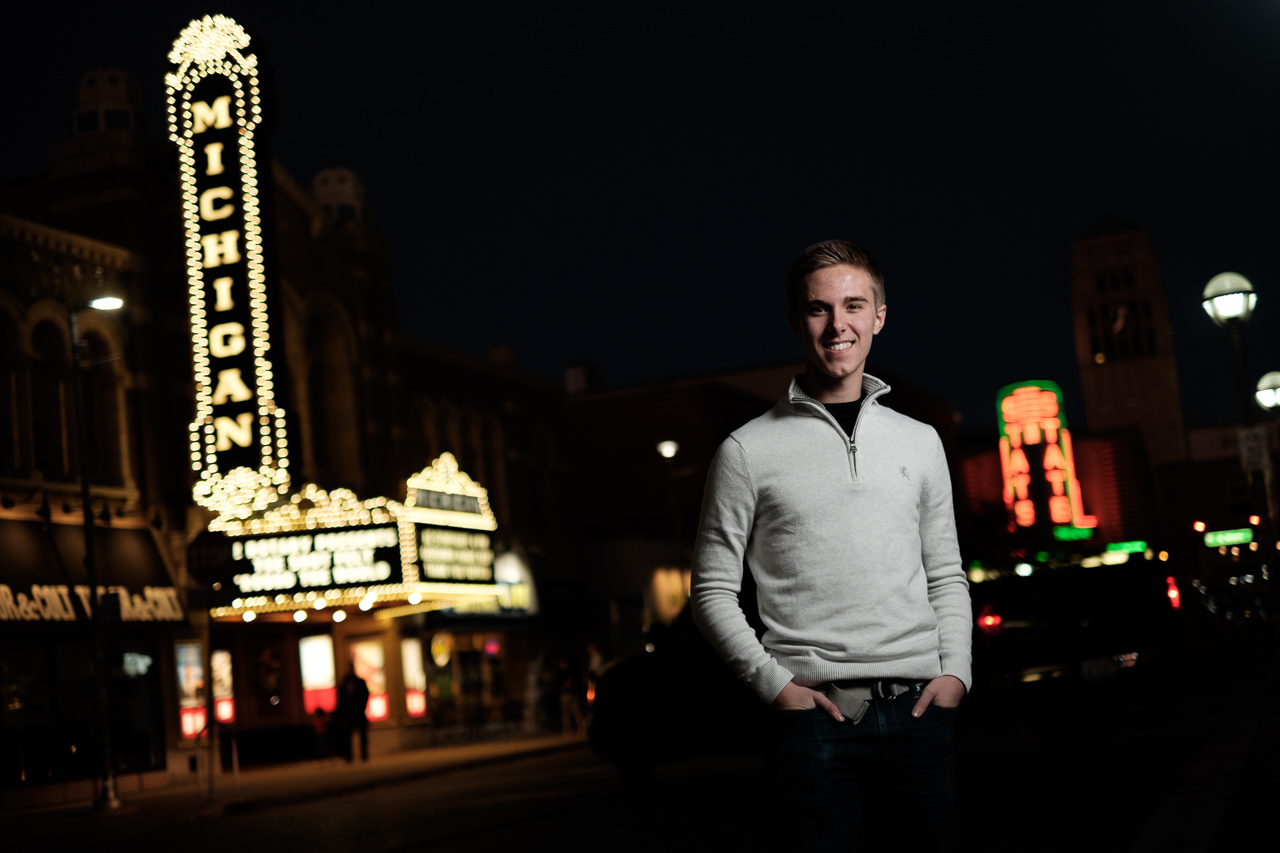 Ryan, a Plymouth HS Senior (straight out of camera)