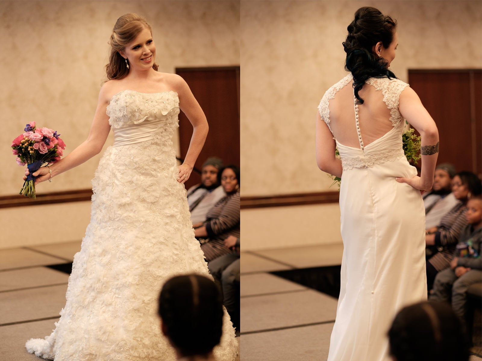 So many great dresses.