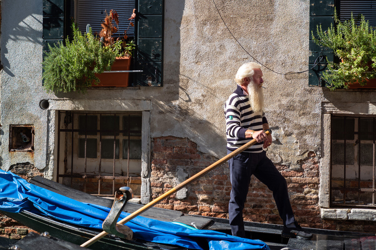   Venice Gondolier   Andrew Klein 