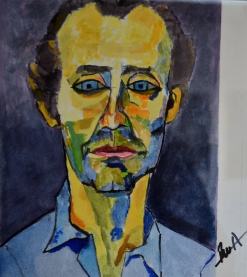 R. Howard (after Guayasamin), King Juan Carlos of Spain